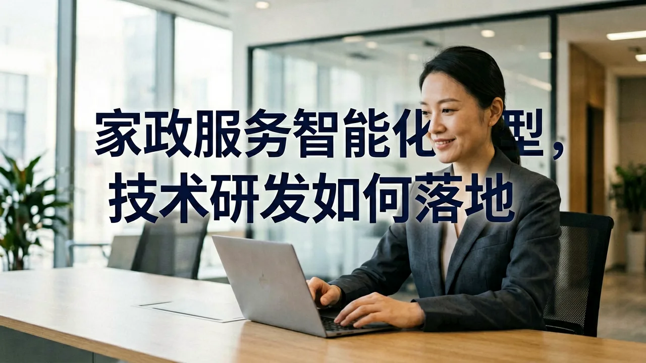 家政服务智能化转型,技术研发如何落地